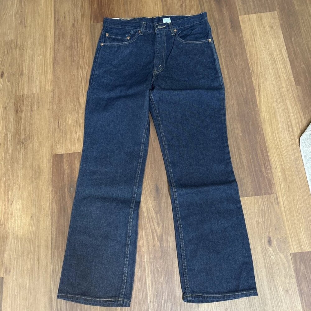 Levi's 517 Slim Fit Bootcut Jeans Men's Size 33Wx30L Blue Denim Dark Wash